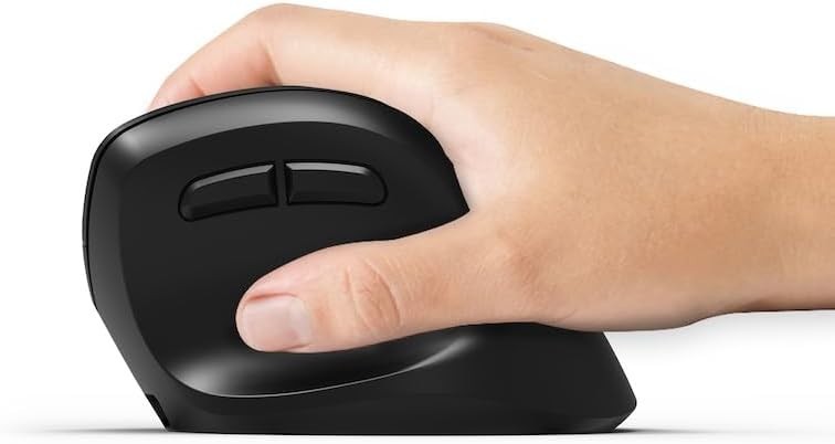 Ergonomic Wireless Bluetooth Mouse Adjustable DPI Silent Rechargeable