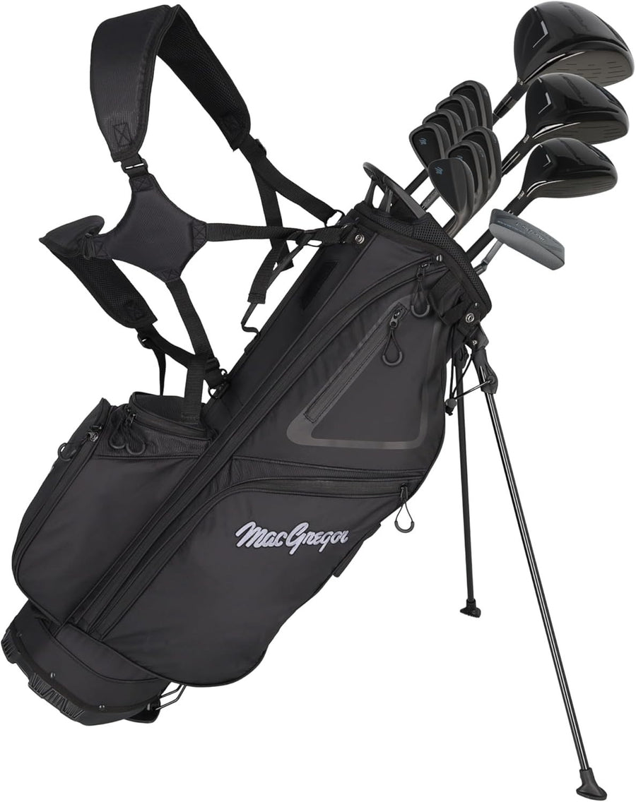 Mens Right Hand Golf Club Set Driver Fairway Hybrid Irons Wedge