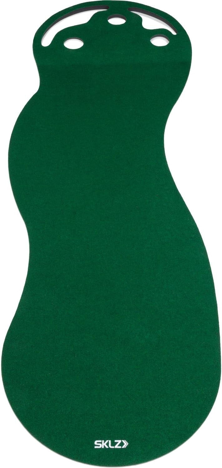 Indoor Golf Putting Green 3x9ft Training Mat Ball Return Cup Practice