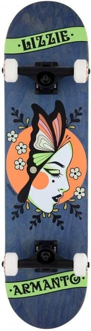 Armanto Butterfly Stage 3 Complete Skateboard 8" Blue Adult Deck