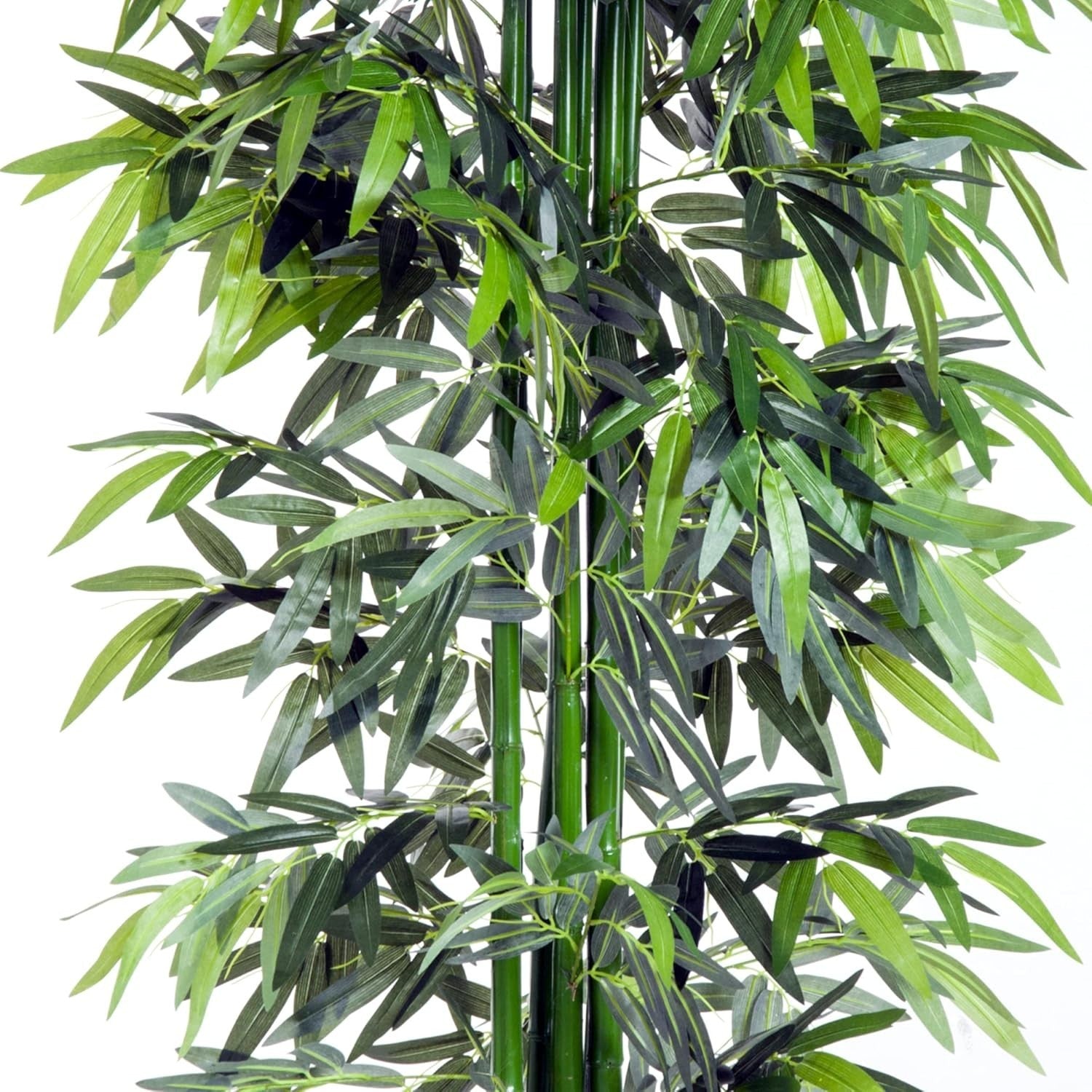 Artificial Bamboo Tree 180cm 6FT Faux Green Plant Black Potted Home Garden Decor