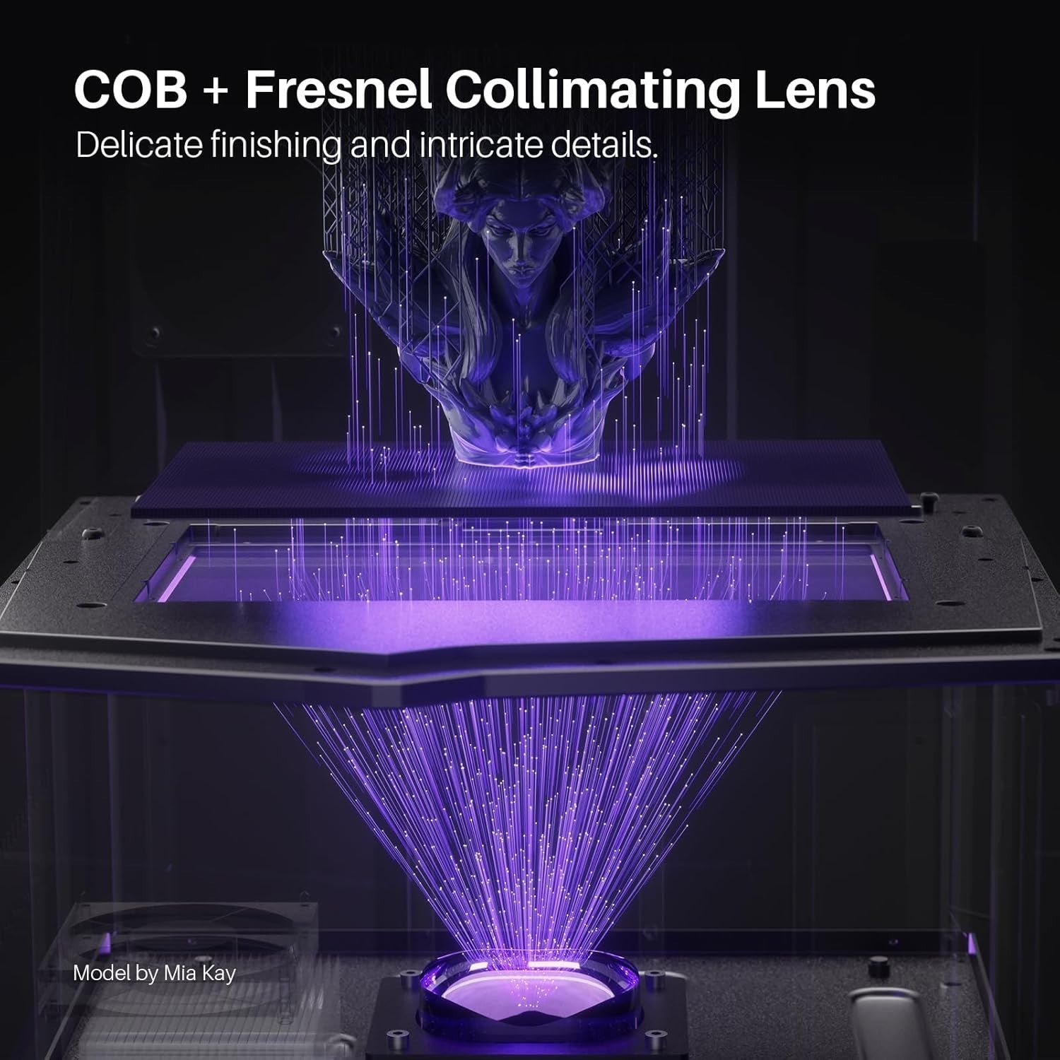 12K Resin 3D Printer 10'' Mono LCD Auto Level AI Monitoring MSLA