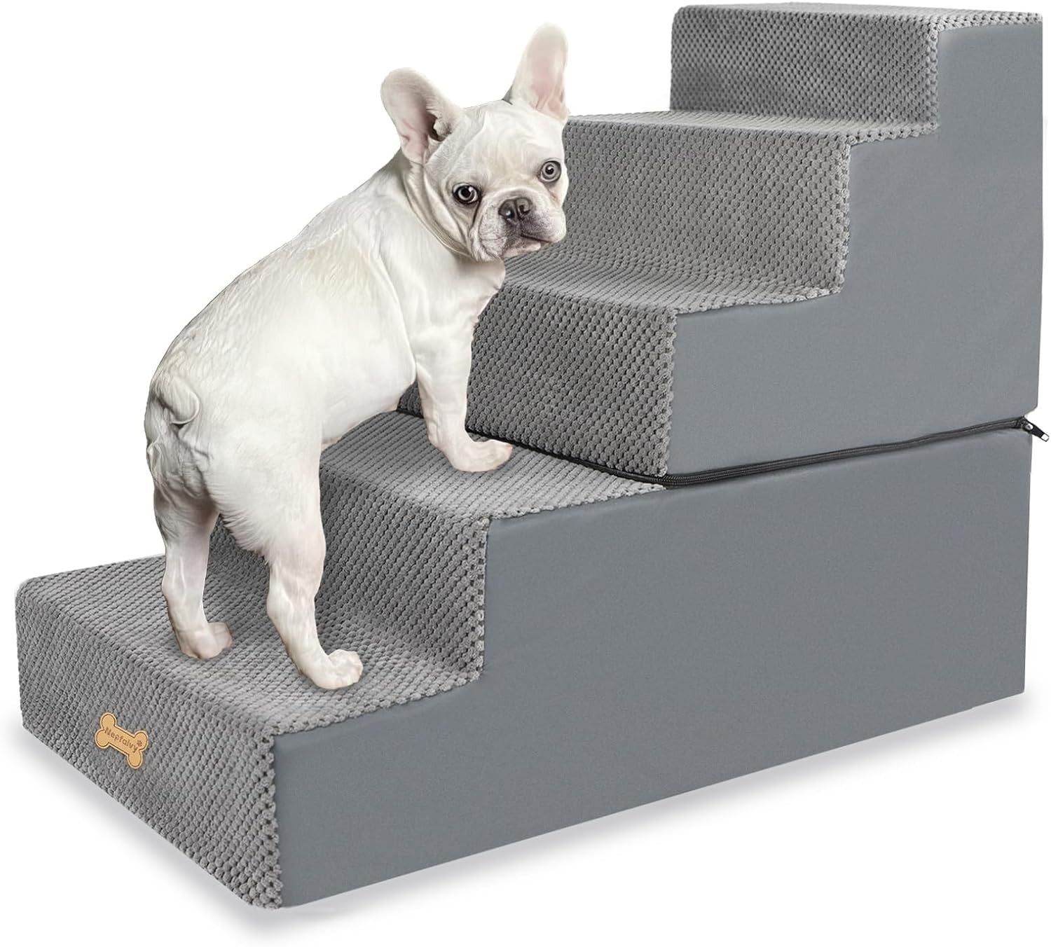 5-Step Dog Stairs Non-Slip Pet Ramp for Small Dogs Cats