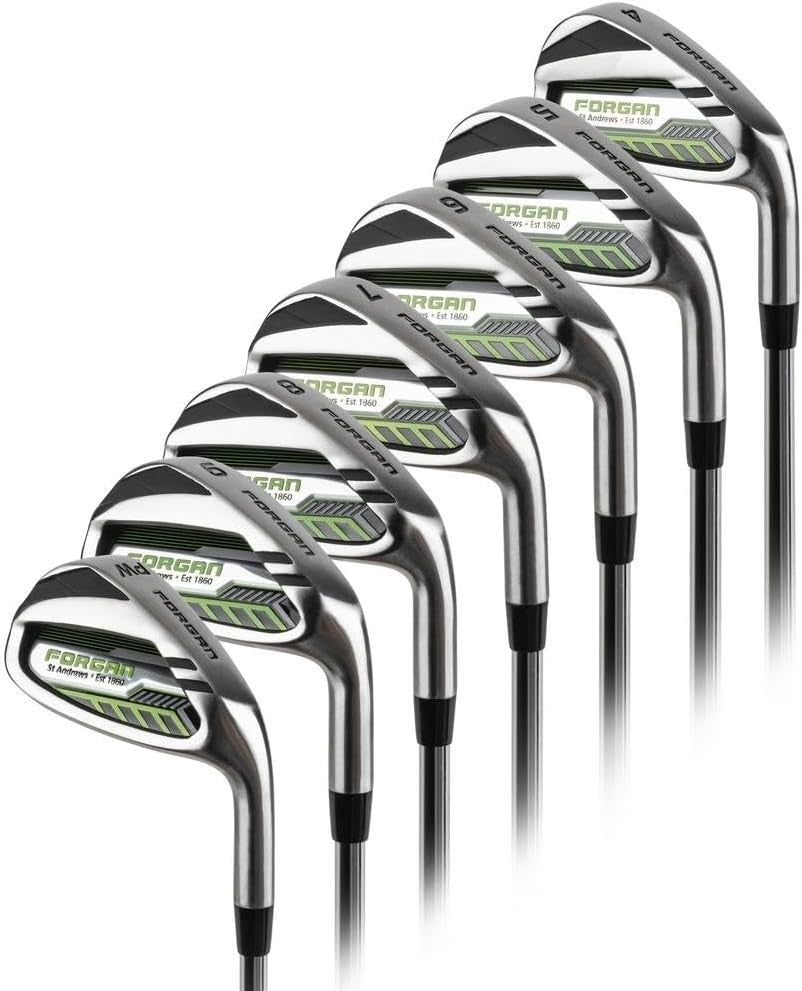 Right Hand Single Length Iron Set 4-PW + GW Regular Flex Steel Forgiving