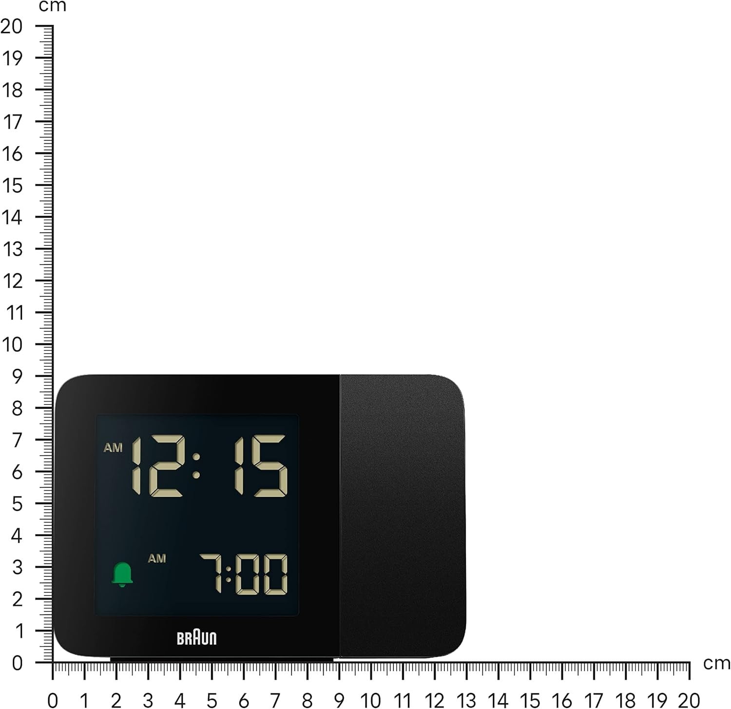 Projection Alarm Clock Ceiling Display Negative LCD Backlight Quick Set