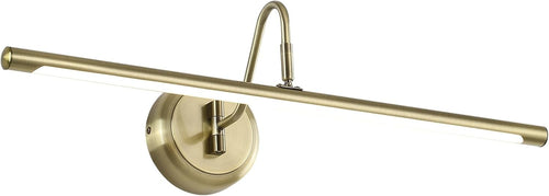 Dimmable LED Picture Light 24.4" Swing Arm, Antique Bronze Spotlight