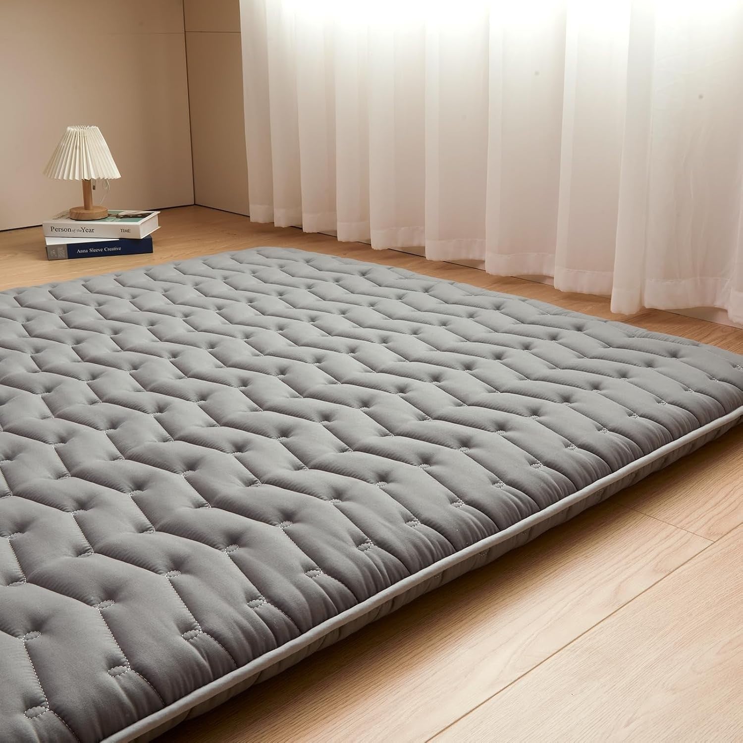 Twin Foam Floor Futon Mattress 3.5" Thick Foldable Tatami Sleeping Mat