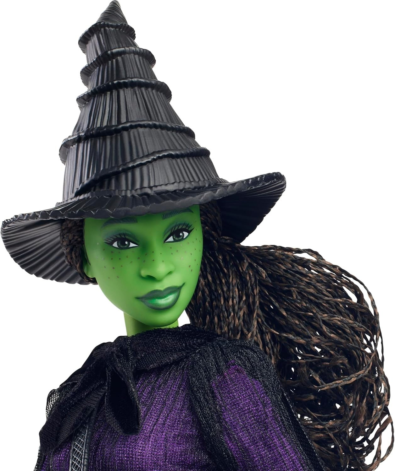 Deluxe Magic Fashion Doll Green Witch Cape Outfit Accessories Poseable