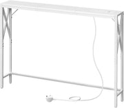Sofa Console Table with Charging Ports USB Outlets – Slim 100cm Hallway Desk