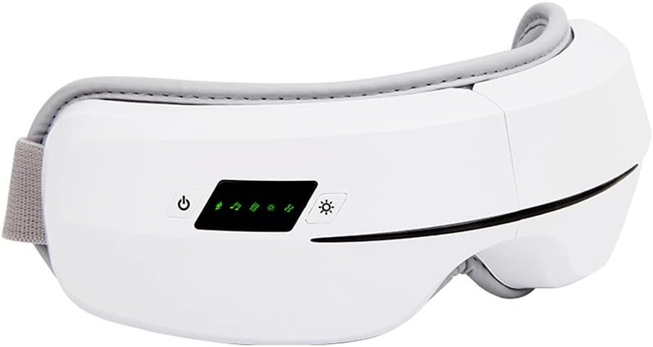 Heated Eye Massager Bluetooth Air Pressure Foldable