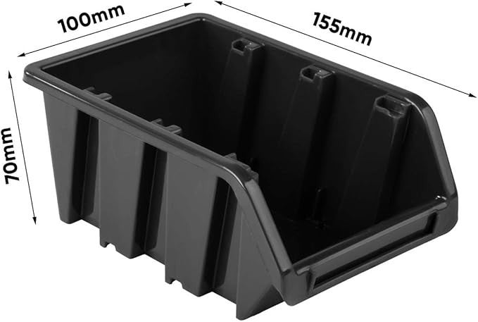 Garage Wall Pegboard Tool Organizer Storage Bin Workshop Rack