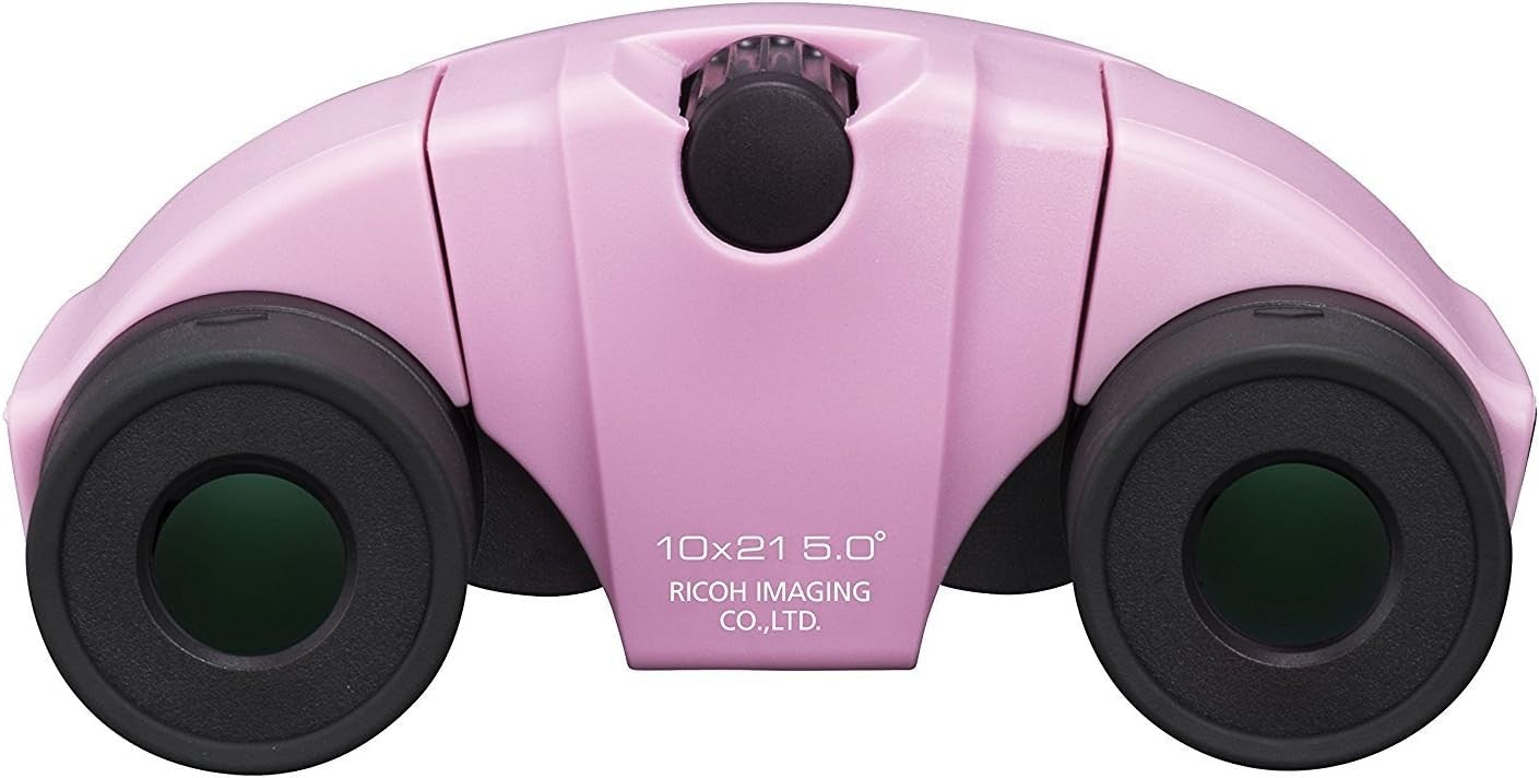 8x21 Compact Pink Binoculars Lightweight Travel Viewing Ultra Clear Optics