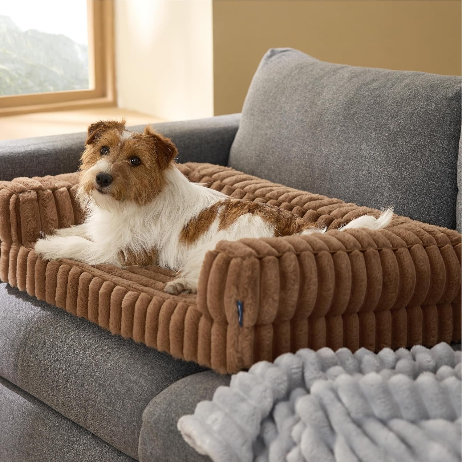 Orthopedic Memory Foam Dog Sofa Bed 76x51x16cm Waterproof