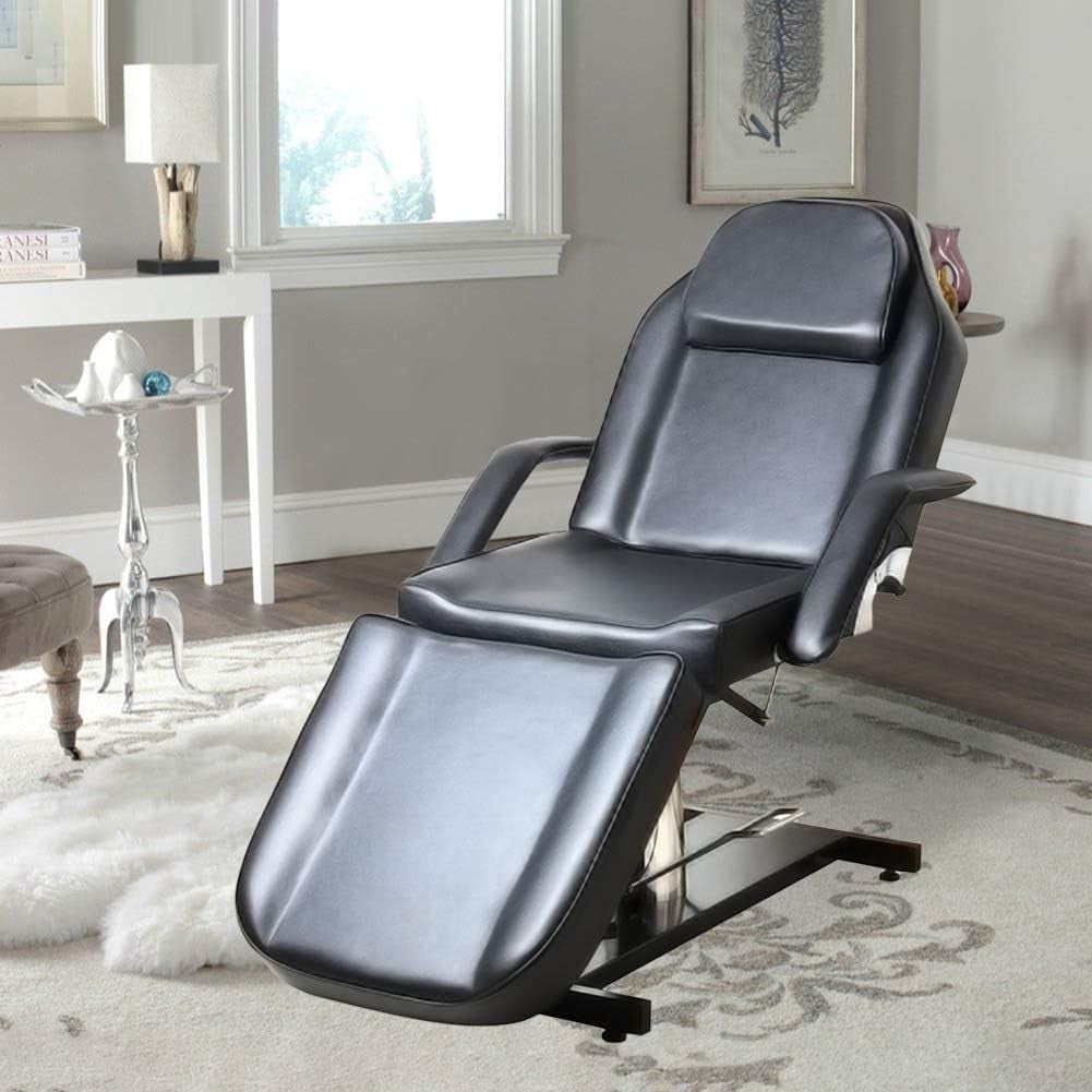 Fully Adjustable Folding Massage Table High Density Therapy Spa Bed Portable