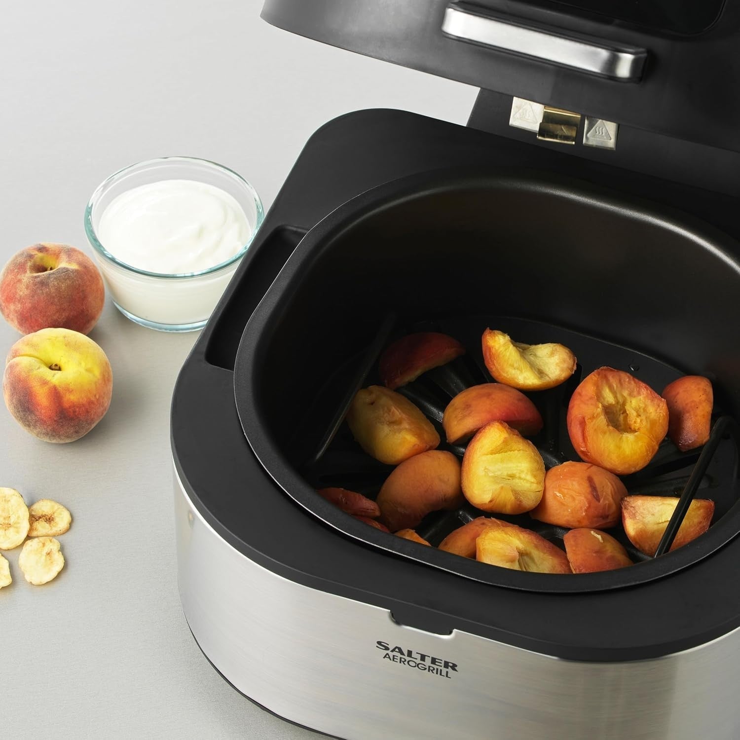 AeroGrill Multicooker 5.2L 5-in-1 Grill & Air Fryer, Temp Probe, LED Touch 1750w