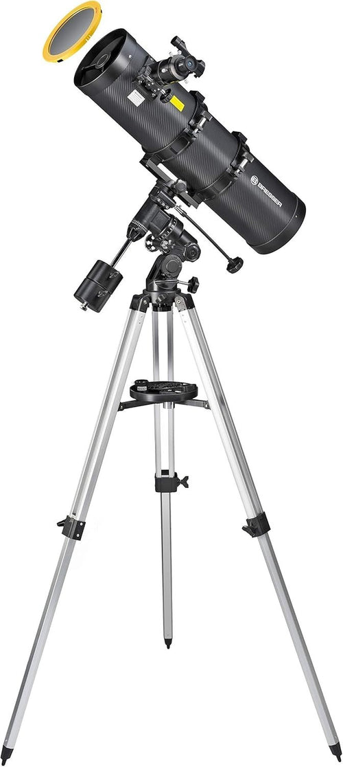 150/750 Newtonian Telescope EQ3 Mount with Solar Filter & Phone Adapter
