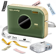 Mini Bluetooth Label Printer Portable Thermal Sticker Maker for Home & Office