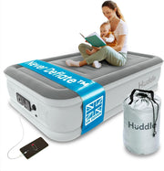 Luxury Single Air Bed Built-In Pump USB Nightlight Adjustable Firmness