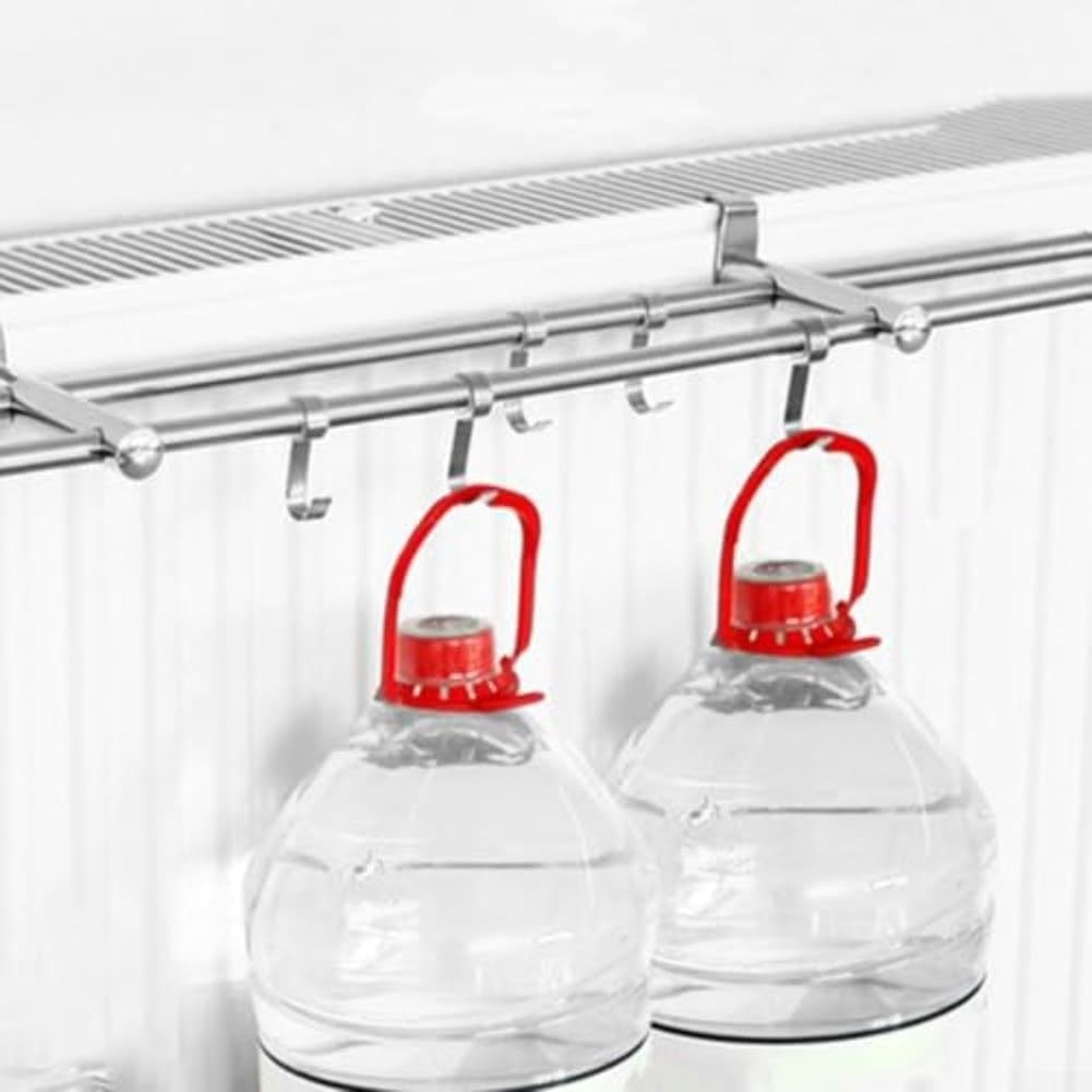 Double Stainless Steel Towel Rail Radiator 50cm Heated Clothes Dryer