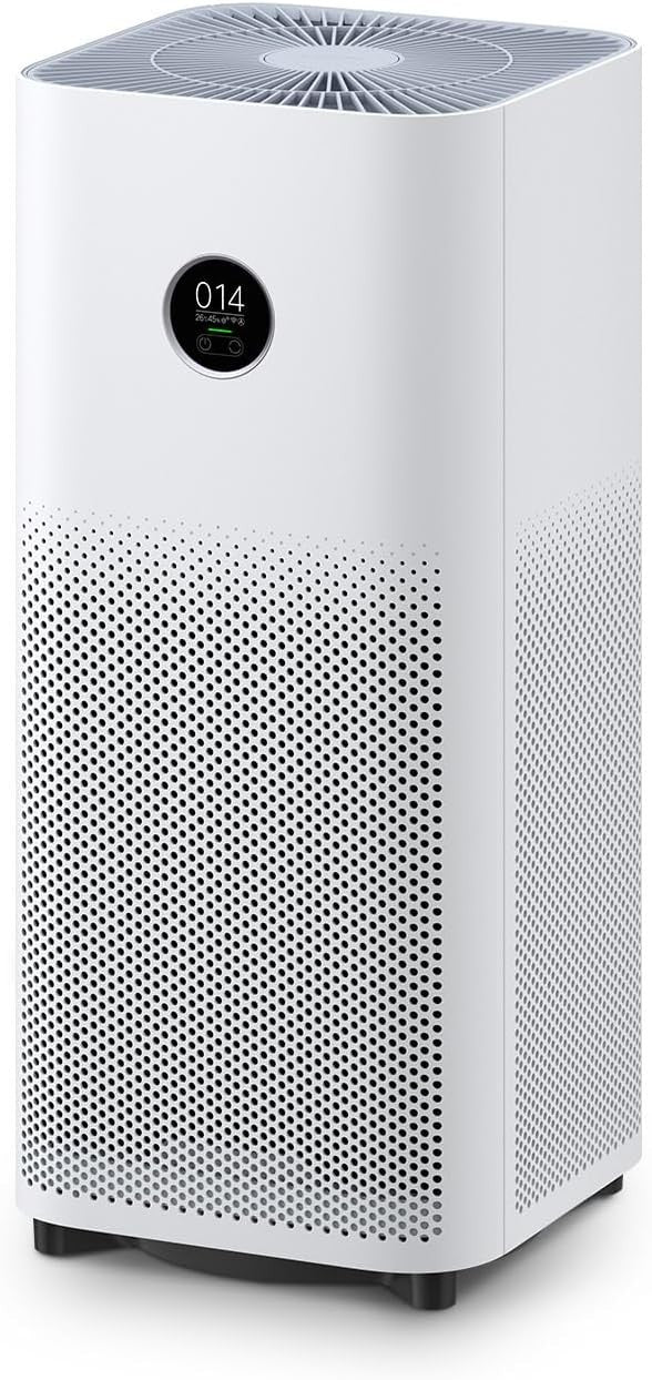 Smart Air Purifier Large Room HEPA Carbon Ionizer OLED Quiet 60m²