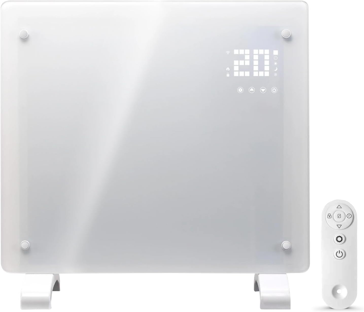 500W Smart Electric Panel Heater WiFi Alexa Wall Mounted Low Energy Timer
