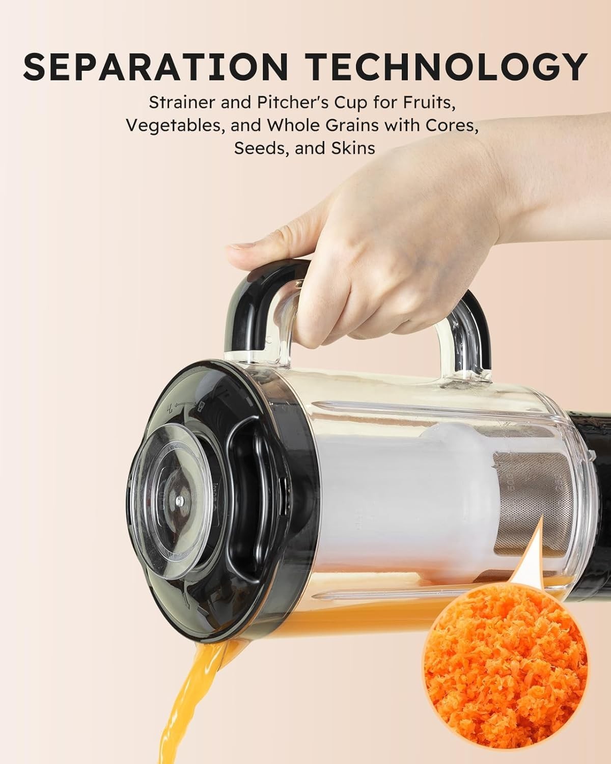 500W 5-in-1 Food Blender Mixer Set Smoothies Ice Veg Fruit Processor Jug