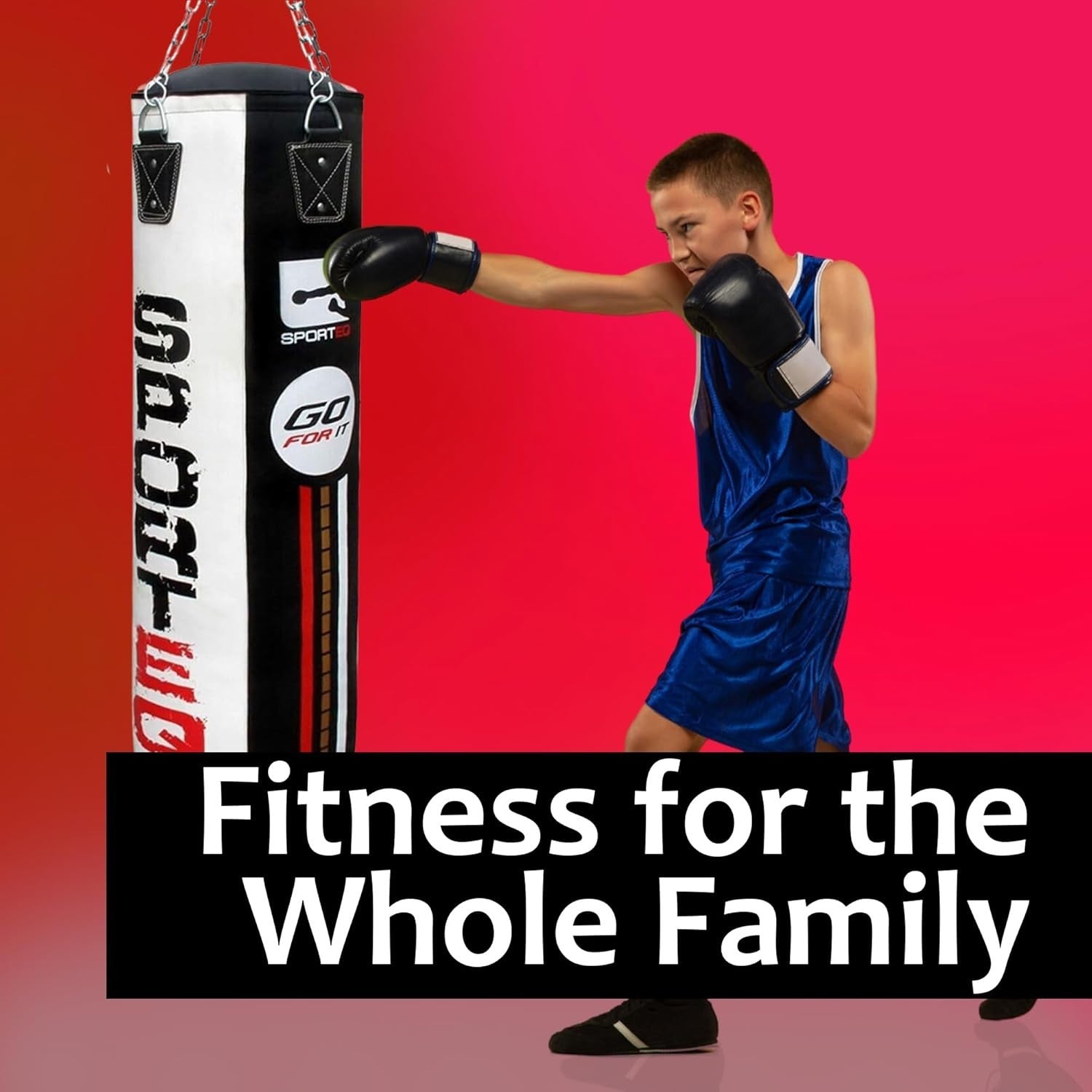 Heavy Filled Punching Bag 4FT Boxing MMA Kickboxing Training Bag