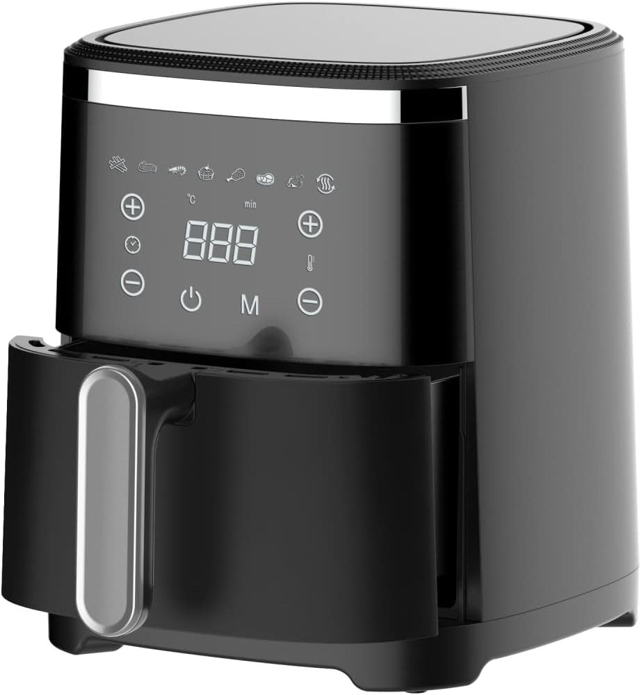 4L Digital Air Fryer Oil-Free Healthy Cooker Low-Fat Fast Fry Roast Bake Oven