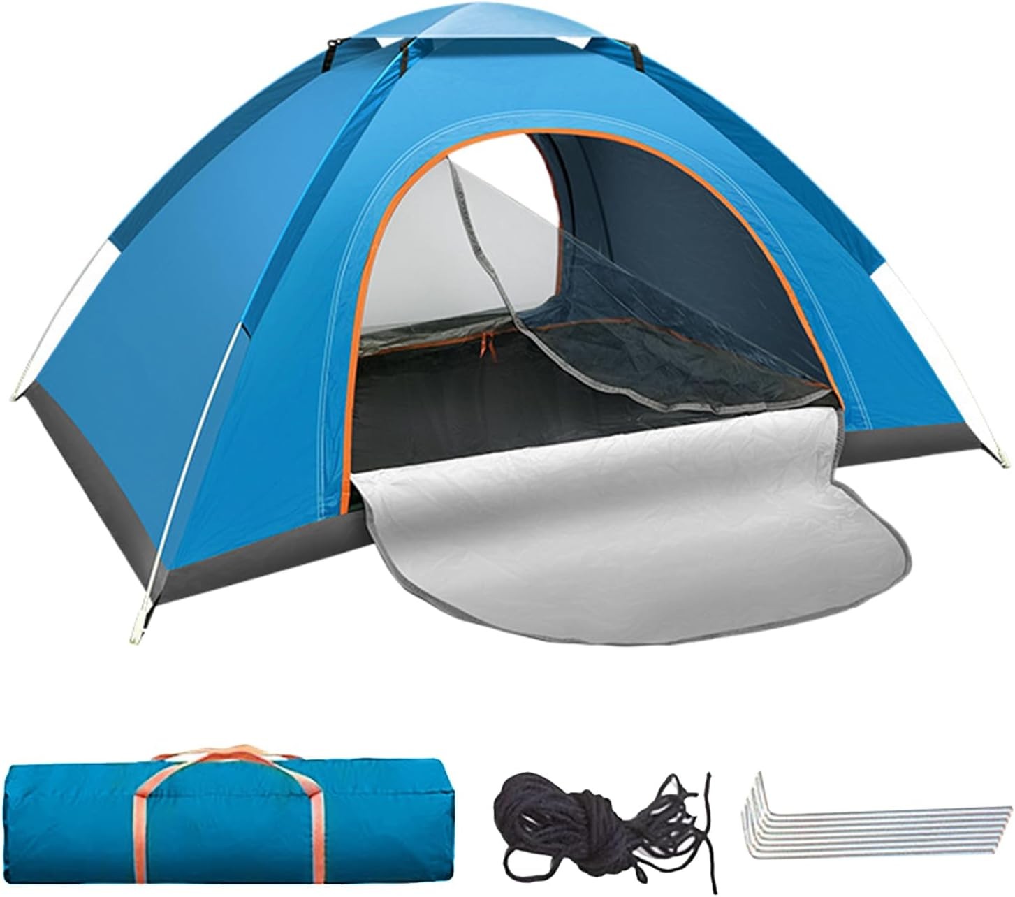 2 Person Pop Up Camping Tent Waterproof Windproof Sun Shelter