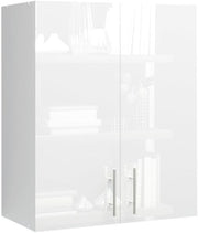 Space-Saving 60cm White Gloss Kitchen Wall Cabinet – Modern & Easy Install