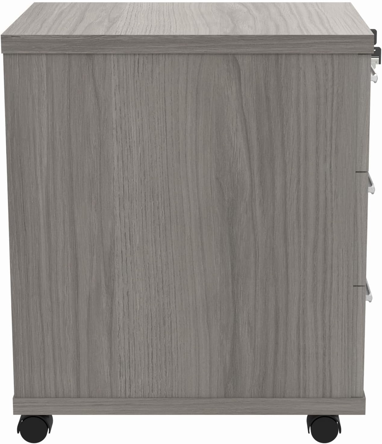 Heavy Duty Lockable 3 Drawer Mobile Office Storage Cabinet with Wheels