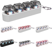 Keyboard Clicker Fidget Keychain 7PCS Stress Relief Finger Toy Set
