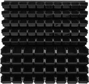Garage Pegboard Storage Bins Wall Mount Workshop Organizer Rack