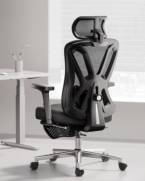 Ergonomic Mesh Office Chair Lumbar Support Adjustable Desk Rolling High Back