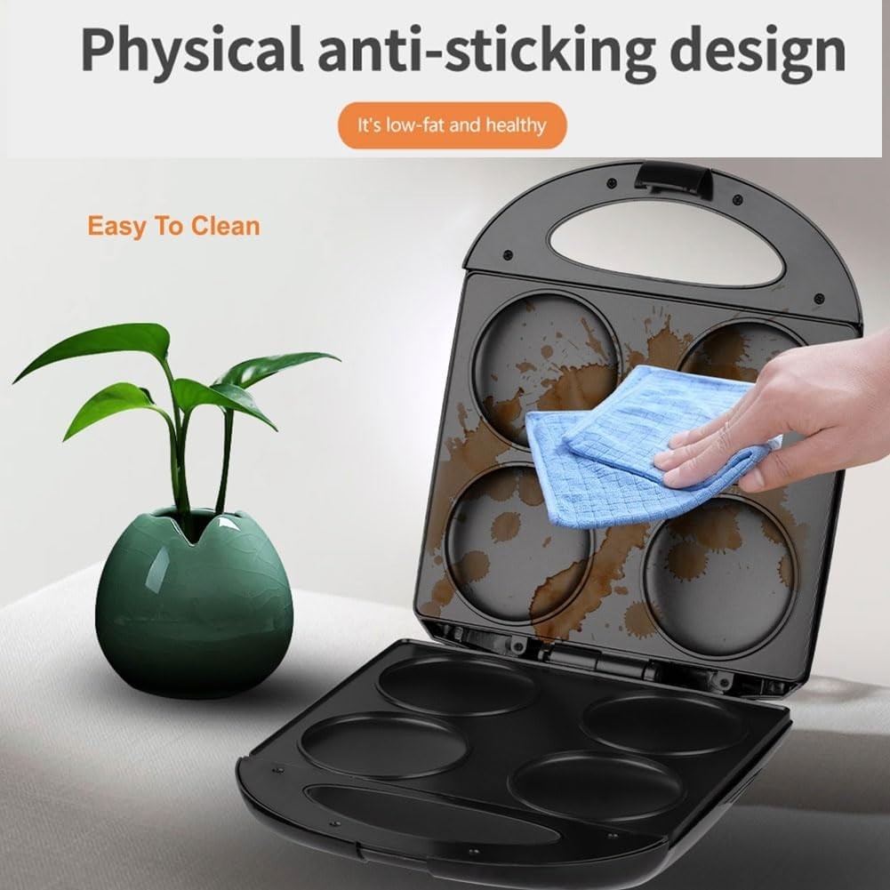 1400W Electric Pancake Maker | Non-Stick Griddle for Quick Meals & Crepes