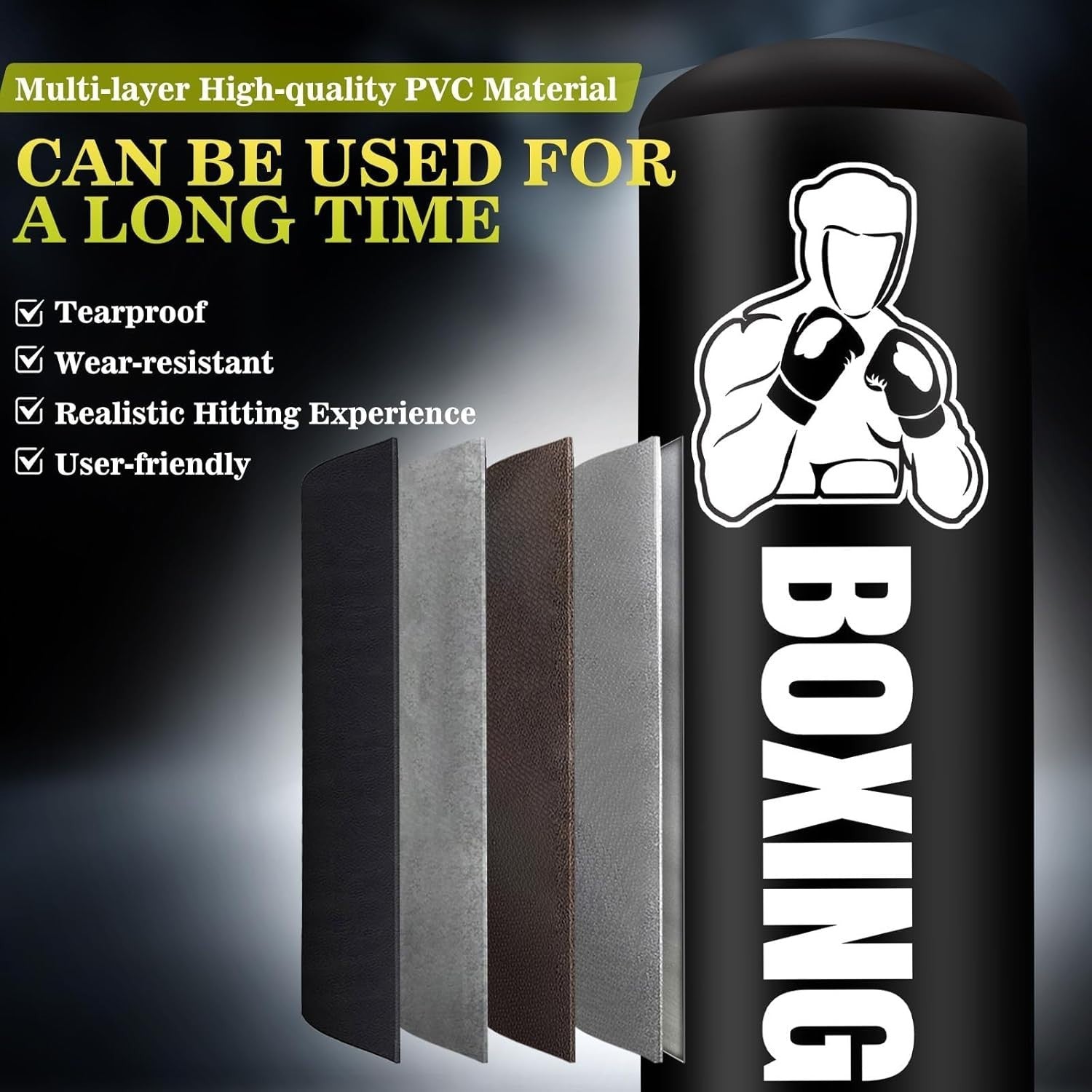 Inflatable 180cm Standing Boxing Bag Home MMA Kick Training