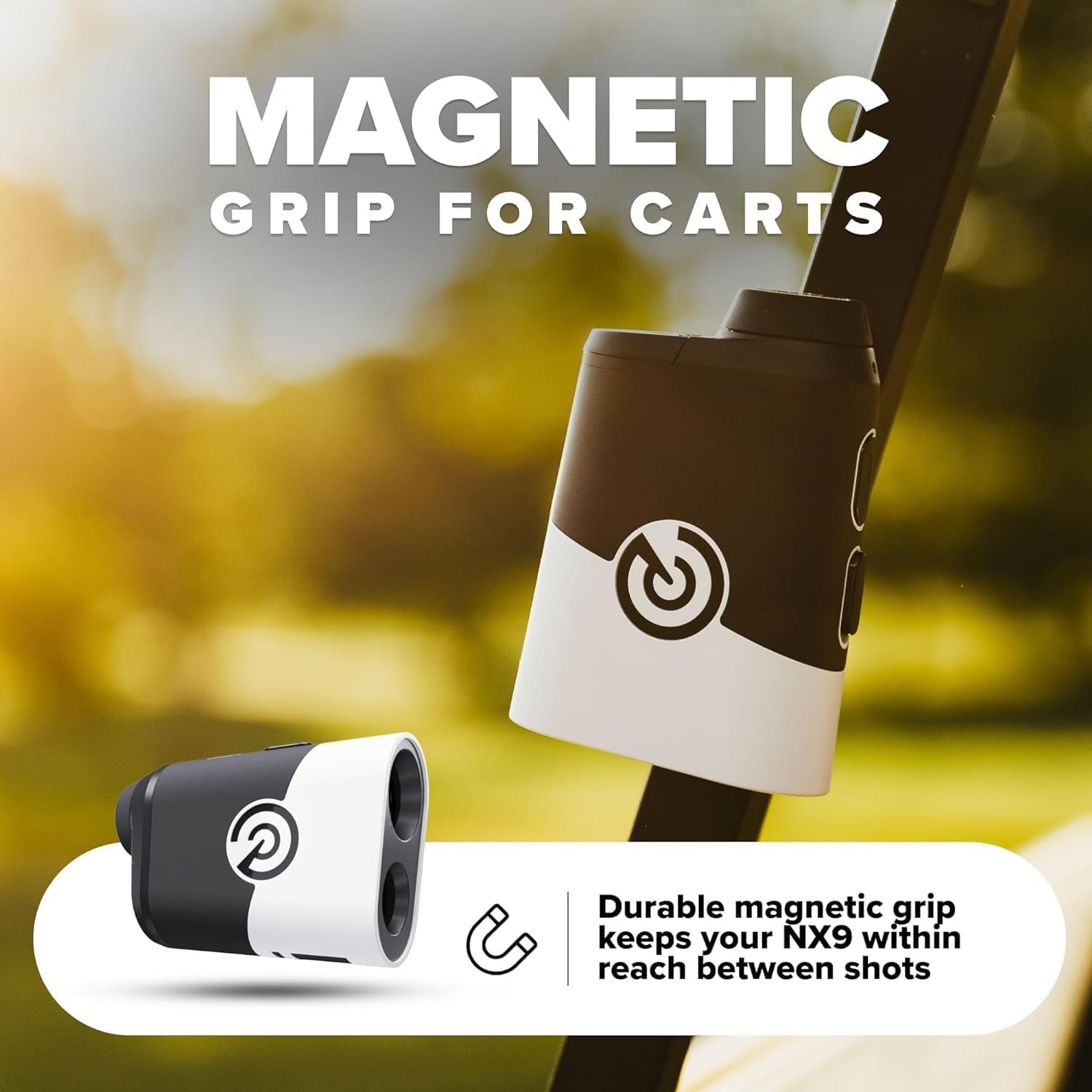 Golf Rangefinder 600 Yards Slope Flag Lock Pulse Vibration Magnetic Mount