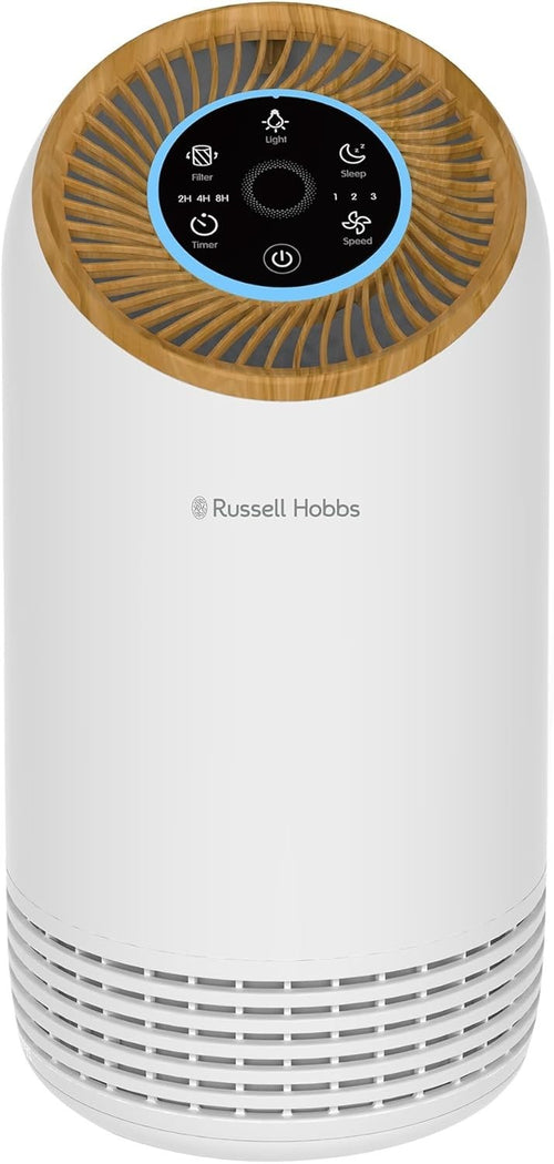 Compact HEPA Air Purifier 90m³/h Bedroom Allergy Odor Sleep Mode