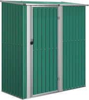 Metal Garden Shed Outdoor Storage House with Lockable Door Tool Organiser 210cm