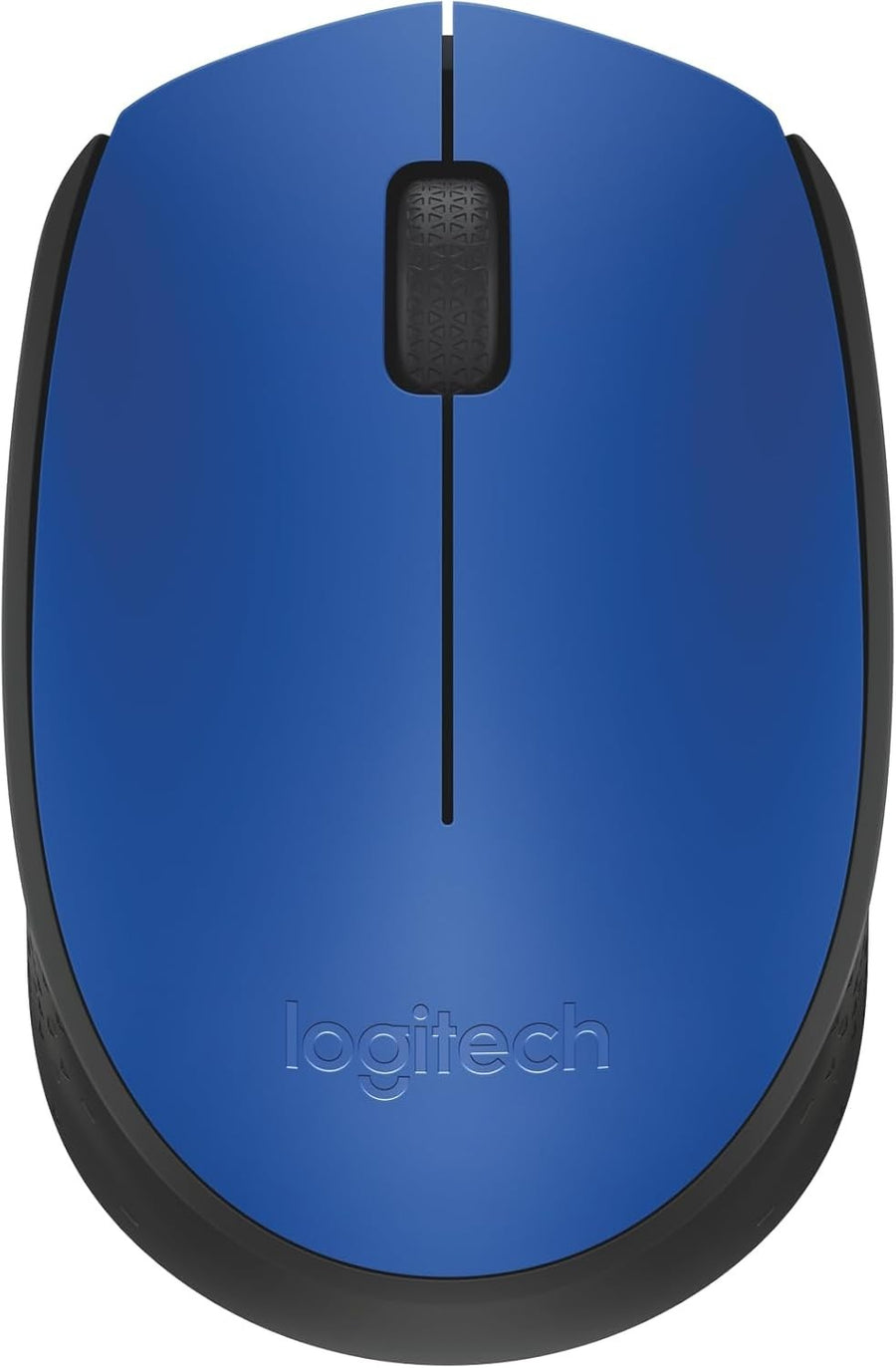 Wireless Mouse 2.4GHz USB Optical Laptop PC 12 Month Battery Blue
