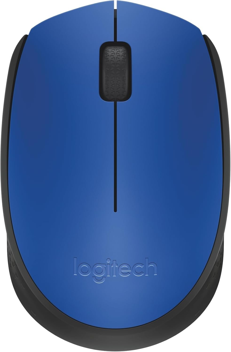 Wireless Mouse 2.4GHz USB Optical Laptop PC 12 Month Battery Blue