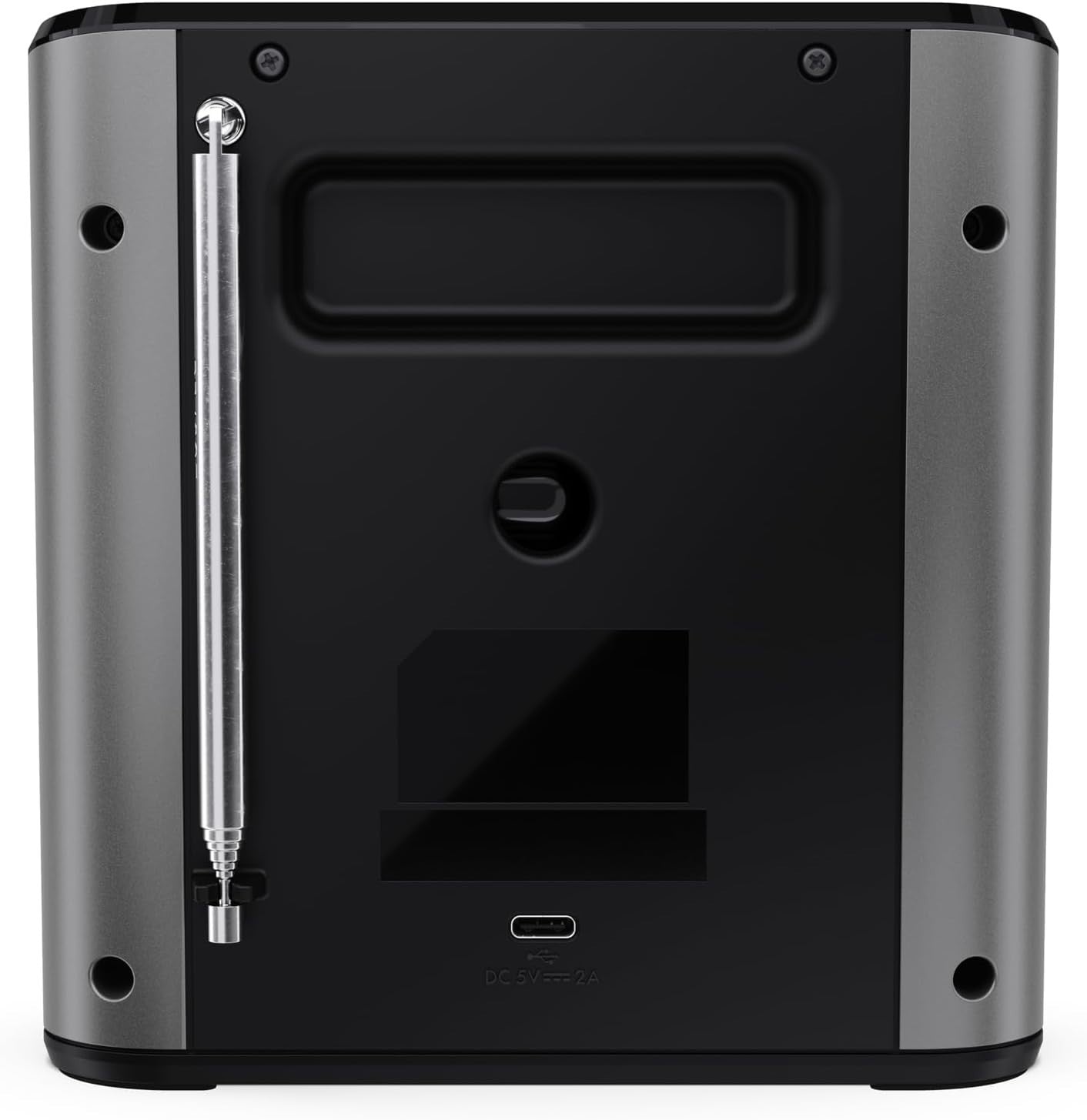 Portable DAB+/FM Digital Radio Bluetooth 5.3 Colour Display USB Storm Grey