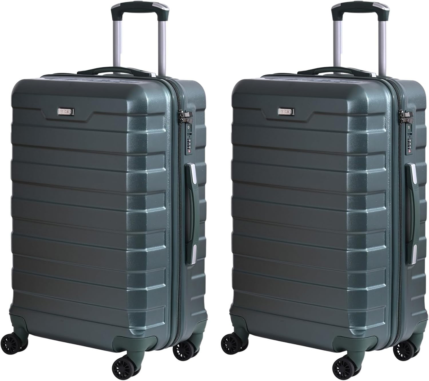 Carry On Luggage Set 20” x2 Hard Shell TSA Lock Lightweight Spinner Case