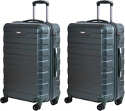 Carry On Luggage Set 20” x2 Hard Shell TSA Lock Lightweight Spinner Case