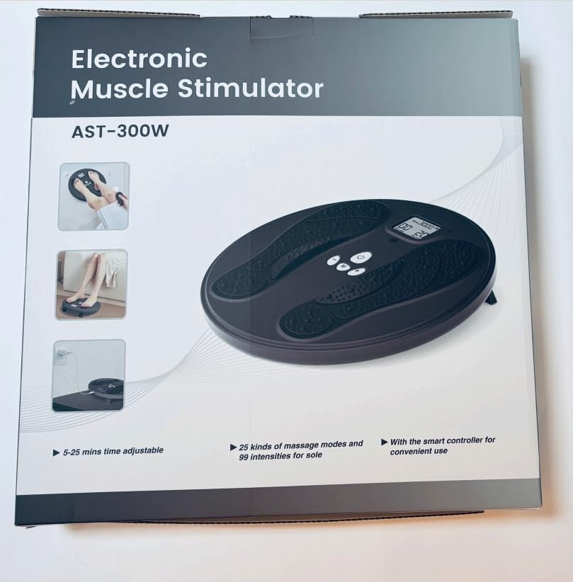 EMS Foot Massager for Neuropathy, Pain Relief, Circulation & Swollen Feet