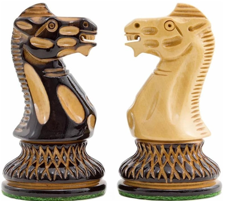 Luxury Artistic Chess Pieces Set – Handcrafted Staunton Style Weighted Pieces