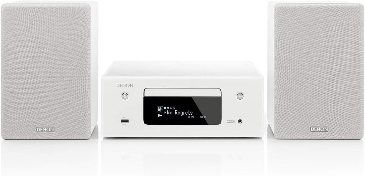 Wireless CD Hi-Fi System Bluetooth Wi-Fi Alexa Compatible Stereo