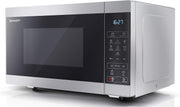 25L 900W Digital Microwave Silver 11 Power ECO