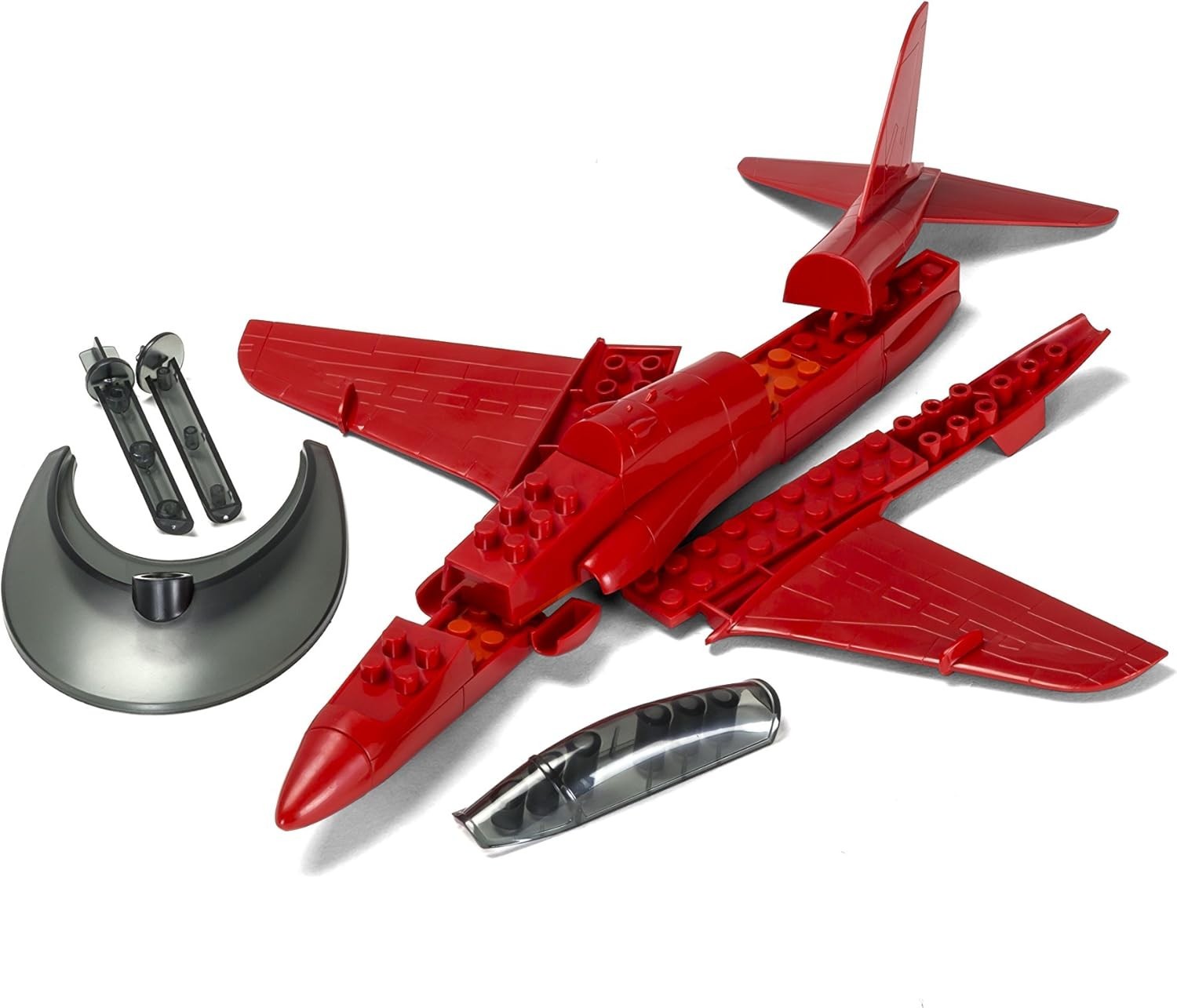 Red Arrows Hawk Quickbuild Model Aircraft Kit Kids 6+ Easy Snap Build Toy