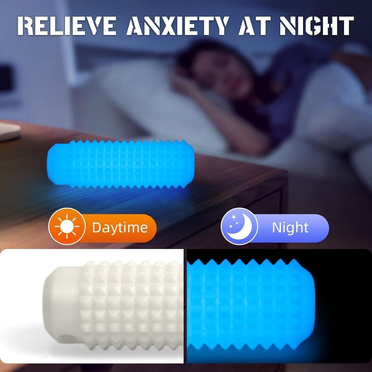 5pcs Pain Stim Spiky Fidget Toys Anxiety Relief ADHD Autism Grippies